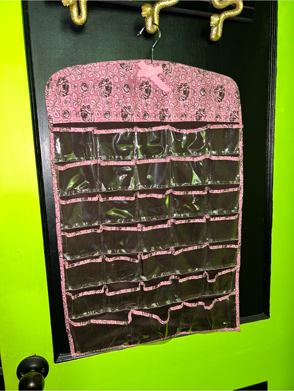 Floral Closet Jewelry Organizer